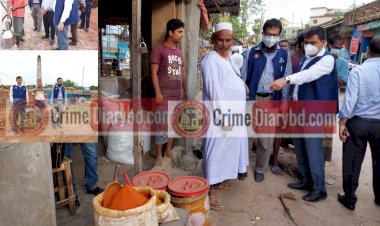 বিএসটিআই বগুড়ার মোবাইল কোর্ট পরিচালনাঃ ০৩টি প্রতিষ্ঠানকে জরিমানা ও মামলা দায়ের