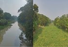 নাব্যতা হারিয়ে ঝালকাঠির খরশ্রোতা বাসন্ডা নদী খালে পরিনত হচ্ছে, খননের দাবী এলাকাবাসীর