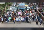 শিক্ষামন্ত্রীর পদত্যাগ দাবিতে সারাদেশে শিক্ষার্থীদের  বিক্ষোভ