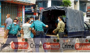 লকডাউন অমান্যঃ রাজধানীতে গ্রেফতার প্রায় পাঁচ শতাধিক মানুষ