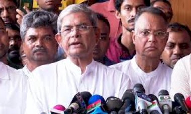 সরকারের সাথে সমঝোতার কোনো সুযোগ নেই --মির্জা ফখরুল