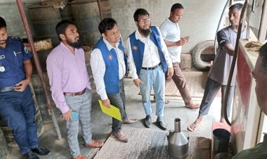 বগুড়ায় বিএসটিআইয়ের ভ্রাম্যমাণ আদালতে কয়েকটি প্রতিষ্ঠানকে জরিমানা ও সিলগালা