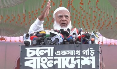 জনচাপের মুখে ‘হ্যাঁ’ ভোটের কথা বলছে বিরোধীরা: জামায়াত আমির