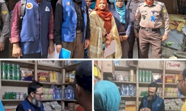 রাজশাহীতে বিএসটিআইয়ের অভিযান: অনুমোদনহীন বিদেশি চকলেট ও লজেন্স বিক্রির দায়ে জরিমানা