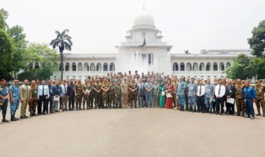সুপ্রিম কোর্টে আন্তর্জাতিক সামরিক প্রতিনিধিদের পরিদর্শন, বিচার কার্যক্রমে সরাসরি অভিজ্ঞতা