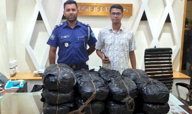 জোরারগঞ্জে প্রাইভেটকারে ৫০ কেজি গাঁজা উদ্ধার: পালিয়ে গেল ৪ মাদক কারবারি