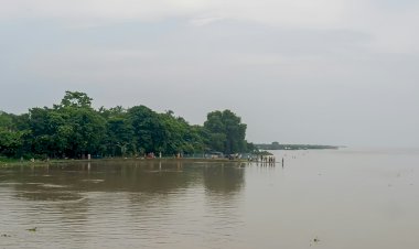 পদ্মার ভয়াবহ ভাঙনে গোদাগাড়ীর কুঠিপাড়ায় আতঙ্ক টেকসই বাঁধের দাবিতে ক্ষোভ