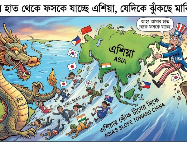এশিয়ায় মার্কিন প্রভাব হ্রাস: নতুন বিশ্বব্যবস্থায় ওয়াশিংটনের অস্থির অবস্থান