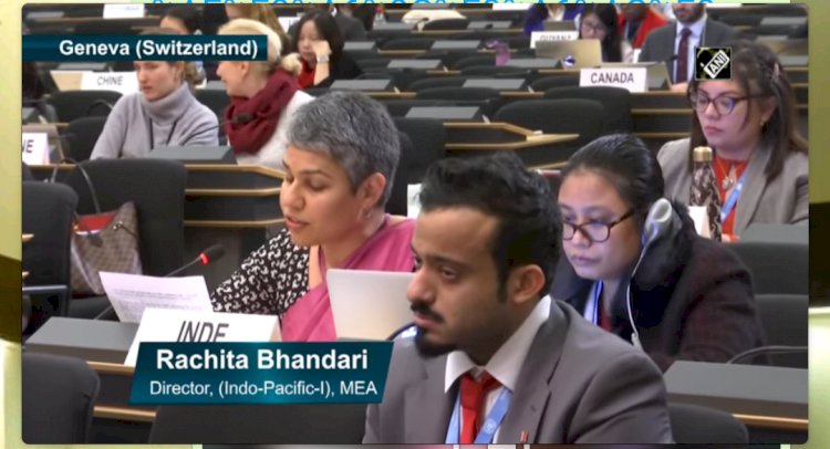 সুইজারল্যান্ডে জাতিসংঘের মানবাধিকার কাউন্সিলে ভারতীয় প্রতিনিধির বক্তব্য!
