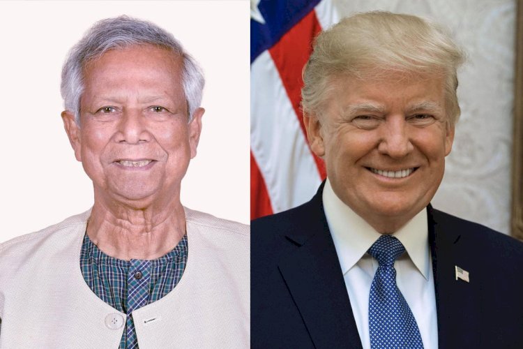 বিজয় দিবসে ড. ইউনূসকে শুভেচ্ছা জানিয়ে ট্রাম্পের চিঠি
