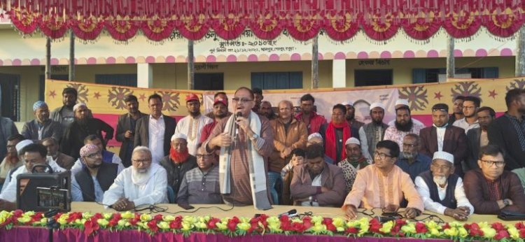 সামাজিক যোগাযোগমাধ্যমে চালানো অপপ্রচার সম্পূর্ণ মিথ্যা ও ভিত্তিহীন: গোলাম মোহাম্মদ সিরাজ