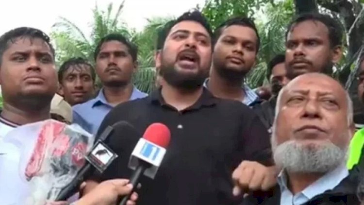 বন্যাদুর্গতদের সহায়তায় সবাইকে এগিয়ে আসার আহ্বান নাহিদ ইসলামের