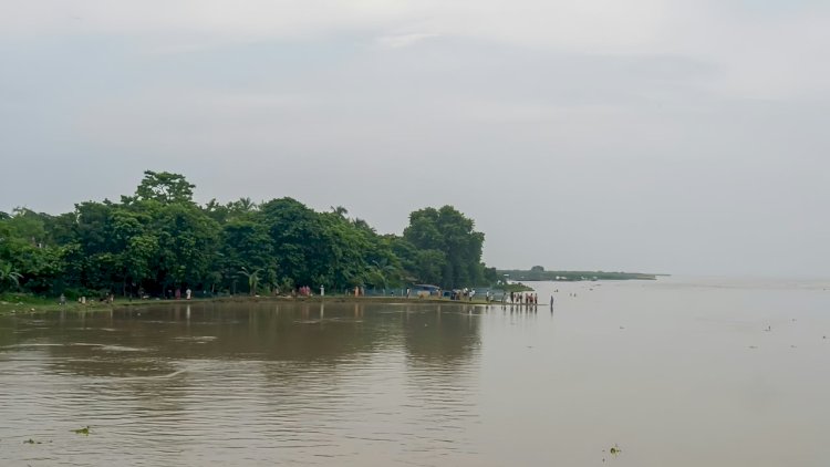 পদ্মার ভয়াবহ ভাঙনে গোদাগাড়ীর কুঠিপাড়ায় আতঙ্ক টেকসই বাঁধের দাবিতে ক্ষোভ