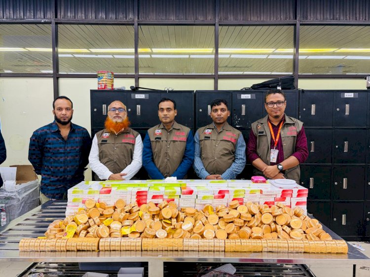 দুই বিমানবন্দরে স্বর্ণ জব্দ, মূল্য প্রায় দেড় কোটি টাকা